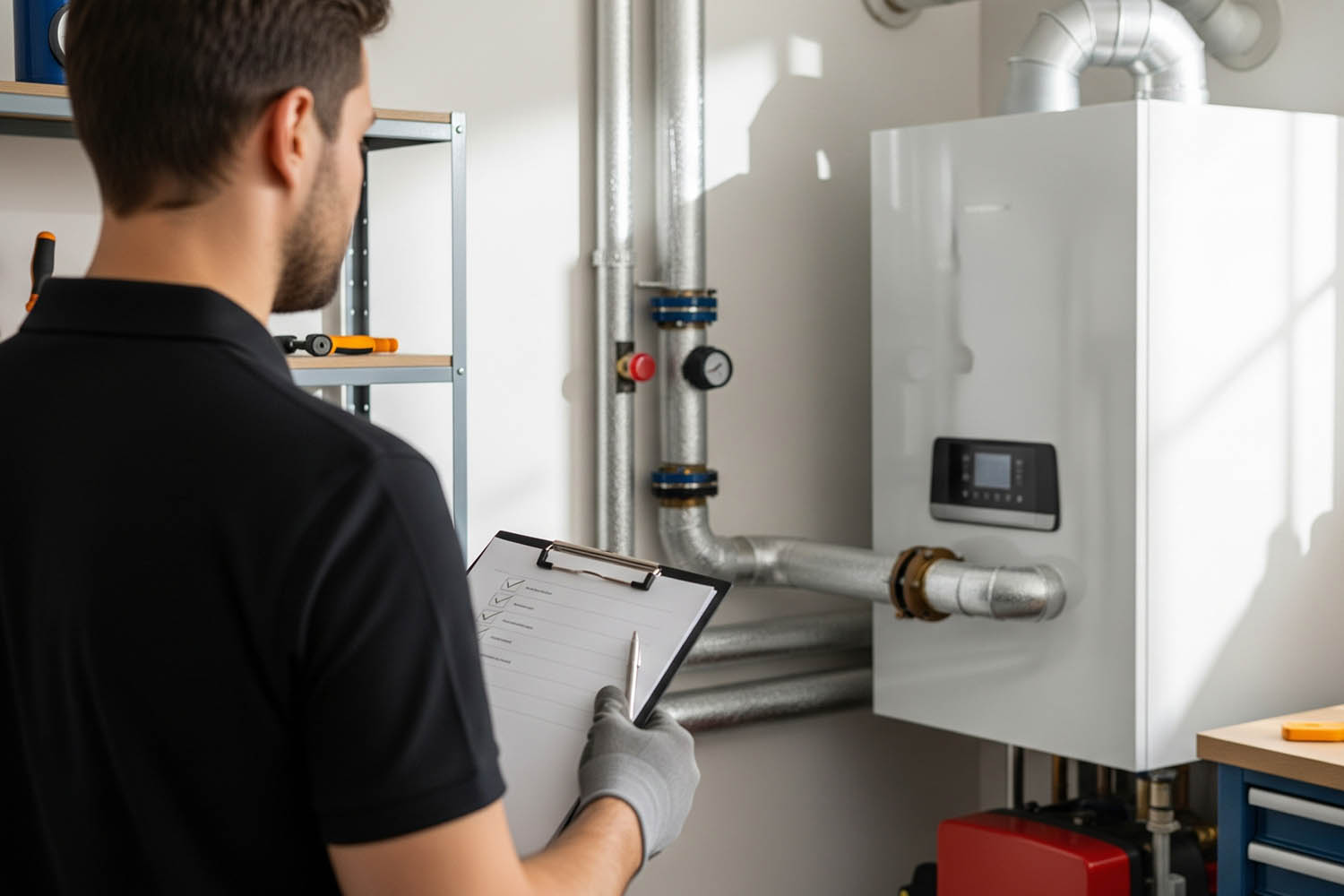 High Efficiency boiler installation