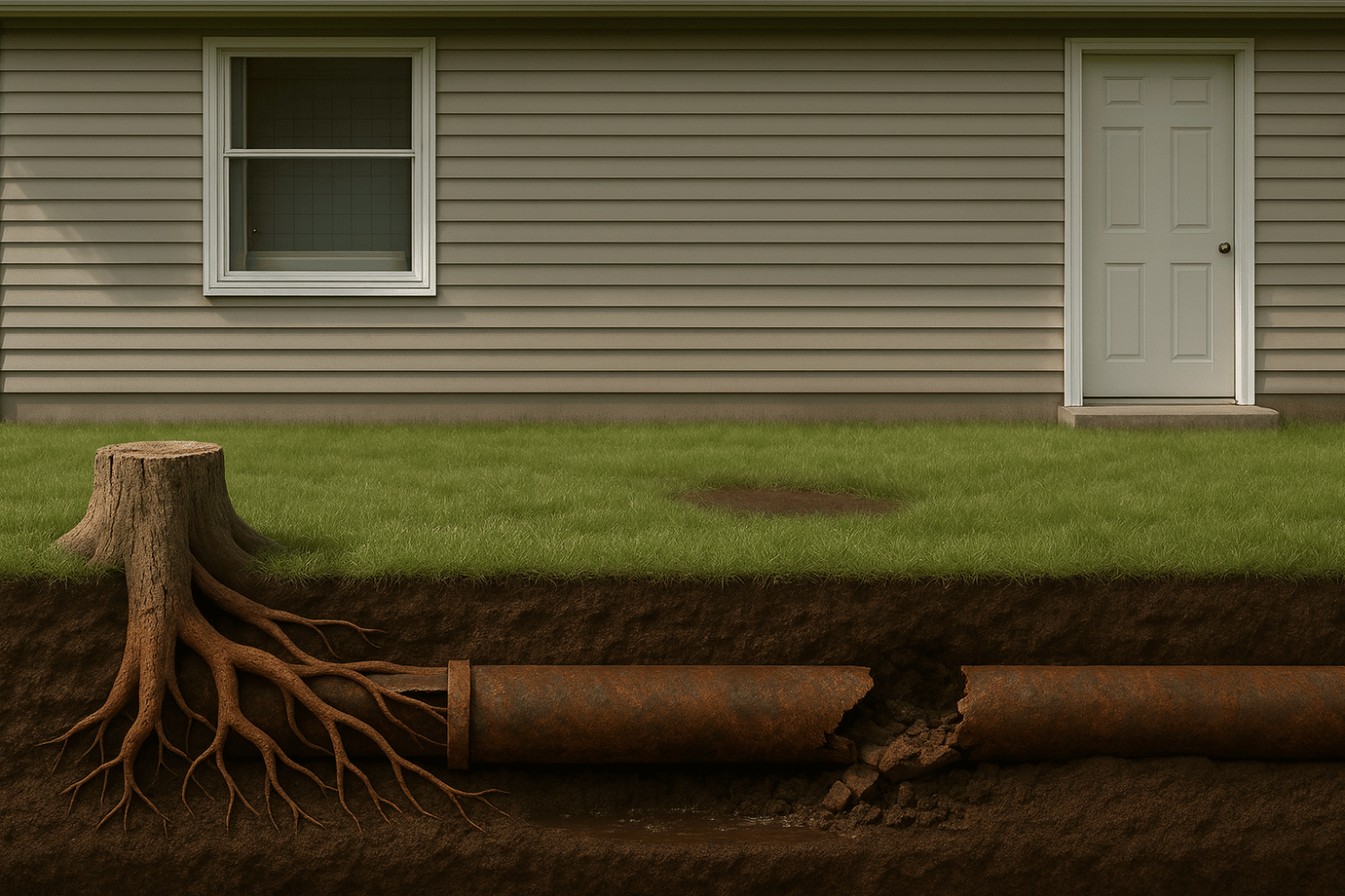 Signs indicating sewer line issues, including common sewer line problems.